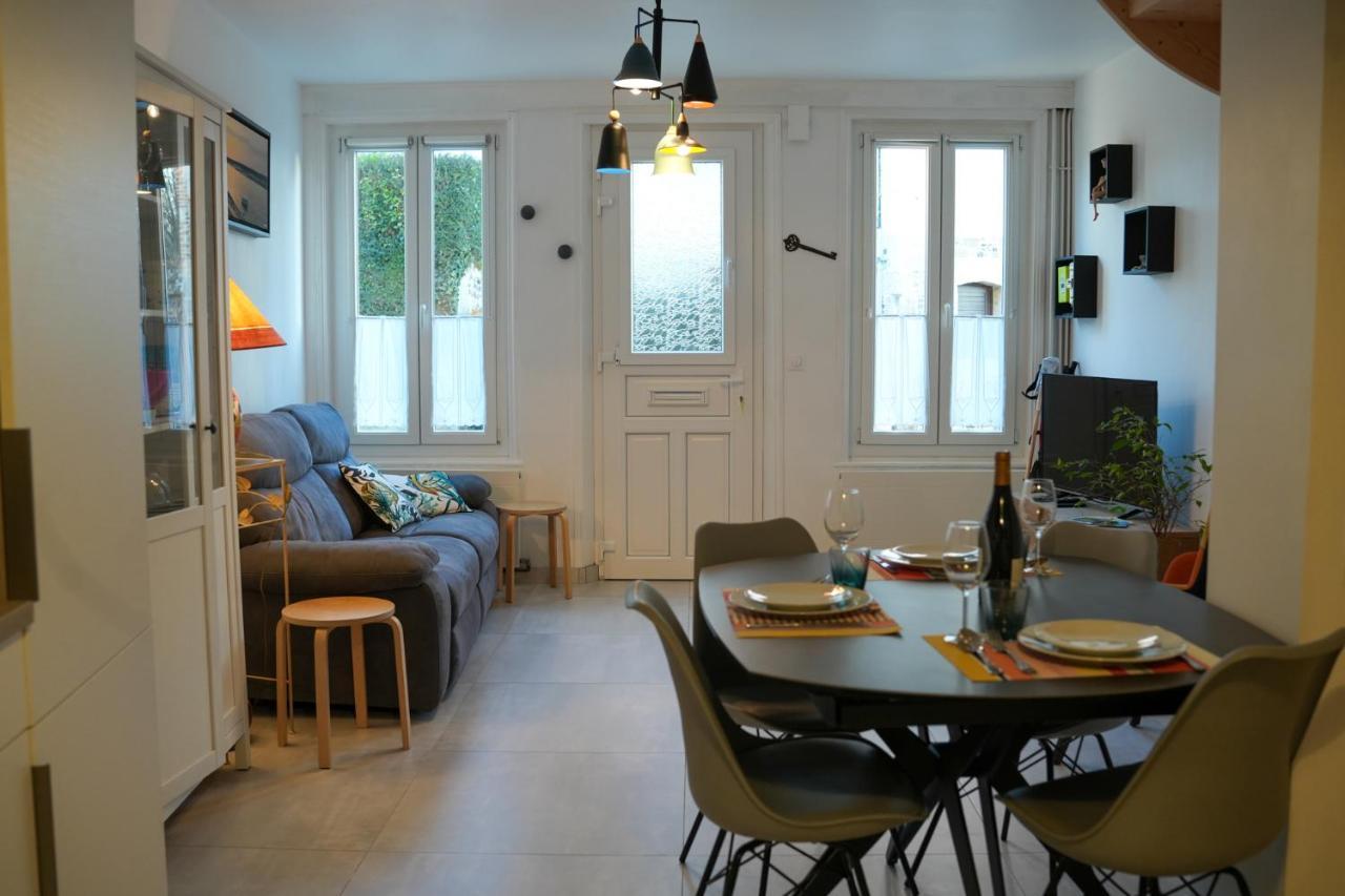 Maison Vue Baie Au Coeur Du Quartier De L'Abbaye Saint-Valéry-sur-Somme Eksteriør bilde